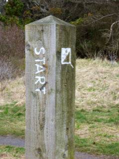 Start location of Dunnet Forest