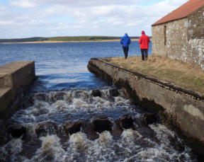 Under the bridge at Loch Mor