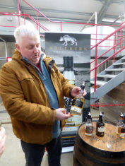 Wolfburn whisky tasting tour